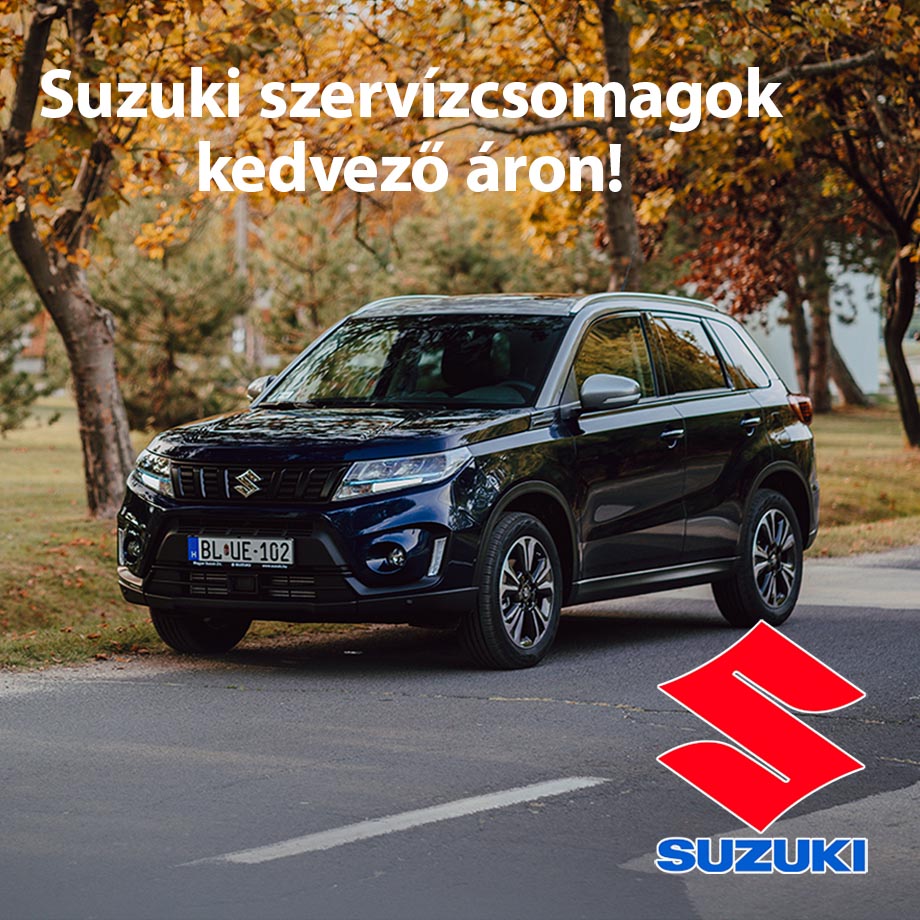 Suzuki szervízcsomagok