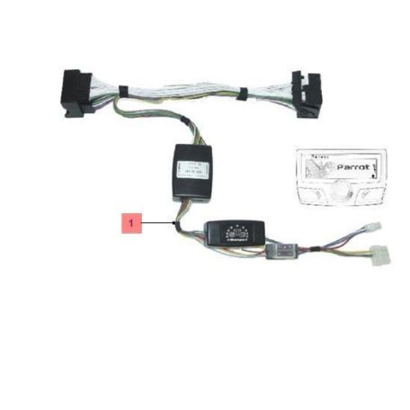 Adapter Mobiltelefon kihangosításhoz Ford Kuga, Transit, Focus, Fiesta 2008-