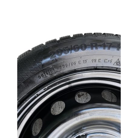 Gumiabroncs téli Continental szerelt k.+acélfelni 2264105 6Jx17x60 (Ford Transit/Tourneo Custom 2012-2022) (DOT: Évjárat - 2016)