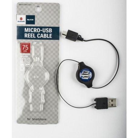 Suzuki Micro USB töltő kábel 75cm 