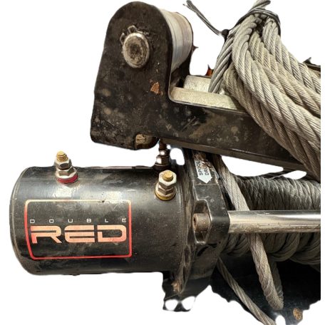 Double RED Elektromos csörlő 12V  (teherbírás: 5443 kg)