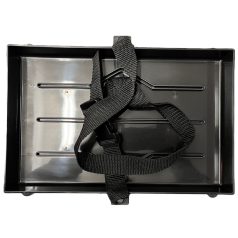 Akkutálca 28x17,8cm Hevederes Df40