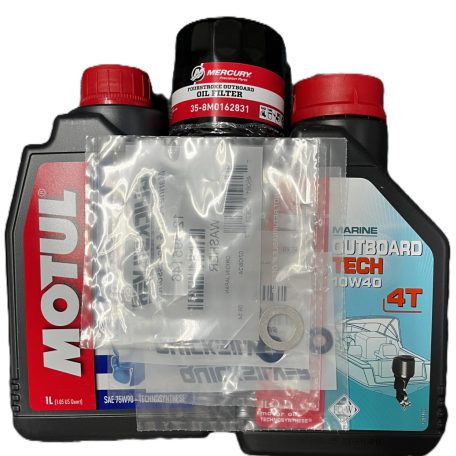 Gyári Mercury alap szervizcsomag 9-20 Le-ig